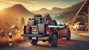 thuê xe cần thơ đi côn đảo từ cảng trần đề với xe bán tải bích long